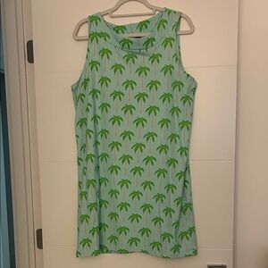 Sailor Sailor Palm Tree Shift Dress - Size Large